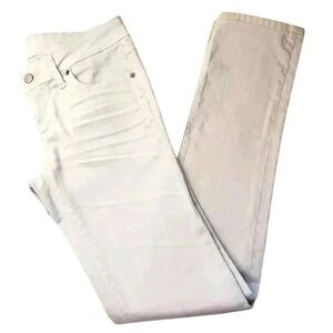 Victoria's Secret Women Low Rise VS Pencil Stretch Denim Jeans Size 0 Light Blue